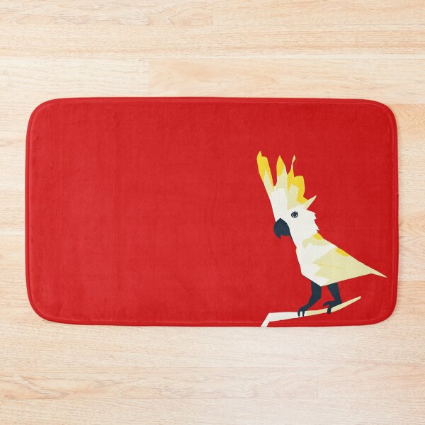 Item preview, Cocky Cockatoo on Red designed and sold by woodlarks.
