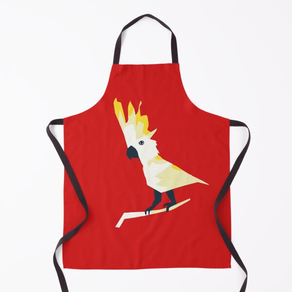 Item preview, Cocky Cockatoo on Red designed and sold by woodlarks.