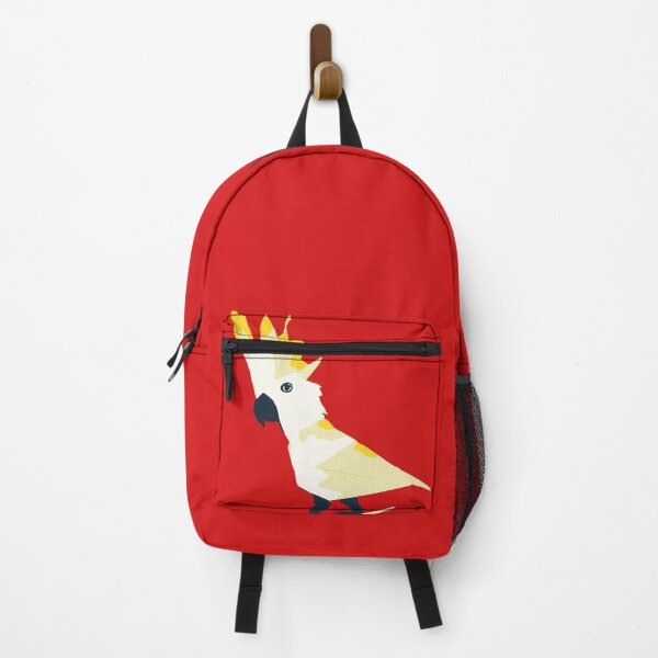 Item preview, Cocky Cockatoo on Red designed and sold by woodlarks.