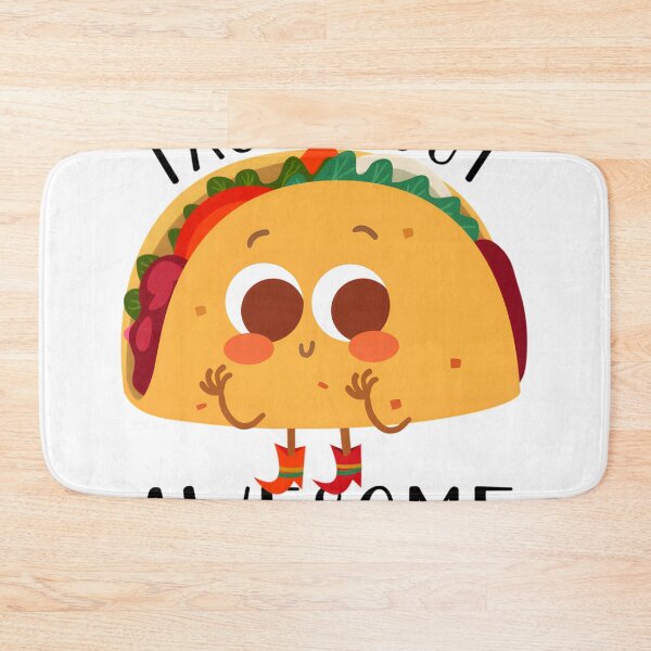 Item preview, Taco Bout Awesome Cute Kawaii Design Classic  designed and sold by crasyfrohah.