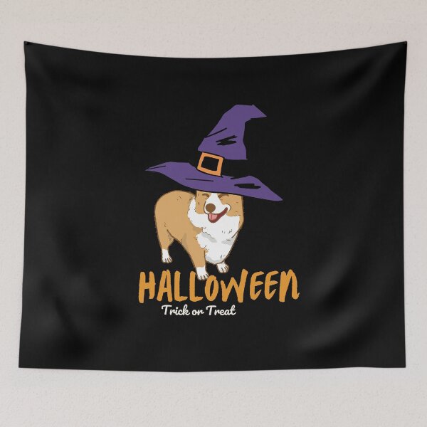 Item preview, Corgi halloween. trick or treat which hat designed and sold by T-Look.