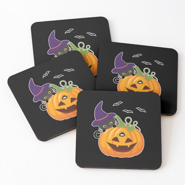 Item preview, Halloween Cat & Pumpkin Costume Party Scary Pumpkin designed and sold by Lenny Stahl.