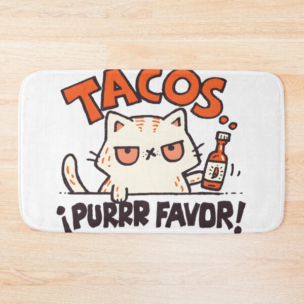 Item preview, Tacos !Purrr Favor! Essential  designed and sold by crasyfrohah.