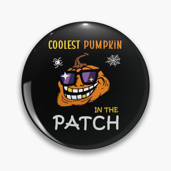 Item preview, Coolest Pumpkin In The Patch Funny Face Halloween Party designed and sold by bolkibox.
