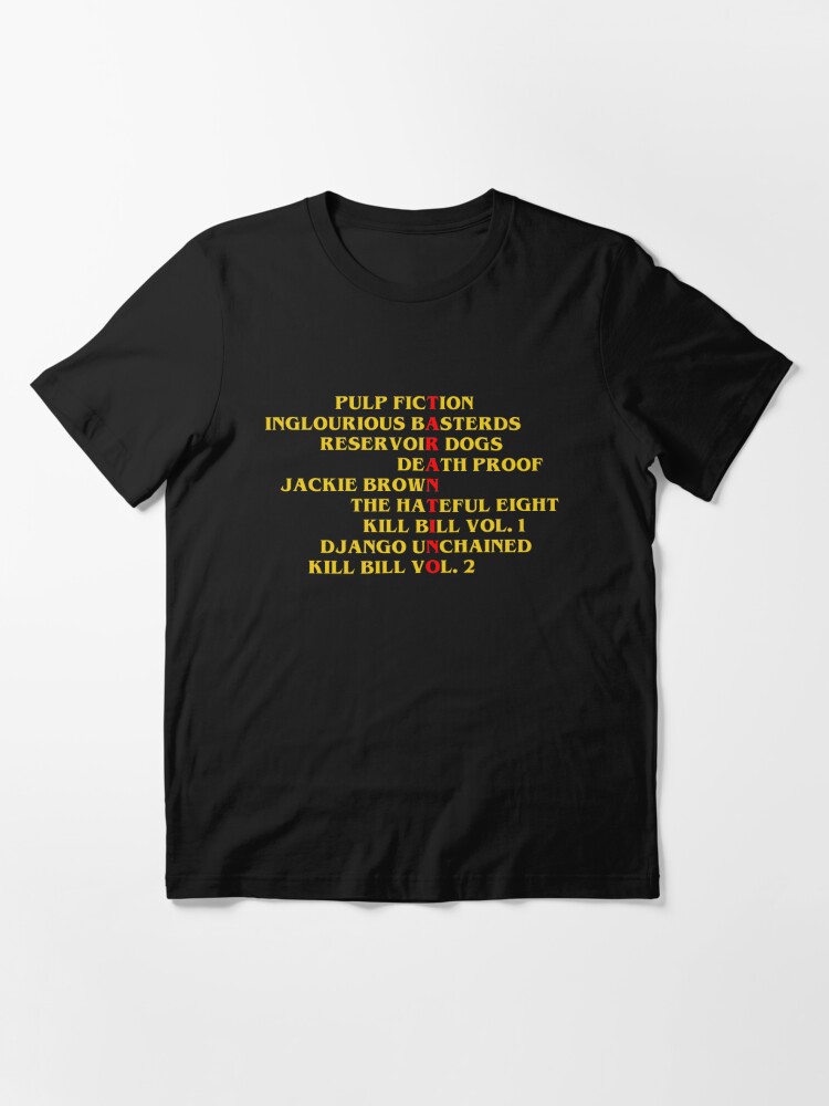 Tee shirt quentin tarantino hot sale