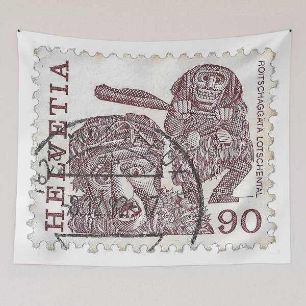 Item preview, Helvetia Stamp 1982 Switzerland designed and sold by yousufi.