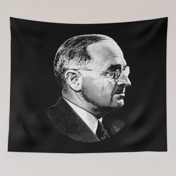 Item preview, president harry truman profile portrait war is hell store transparent designed and sold by ristteyusuufb.