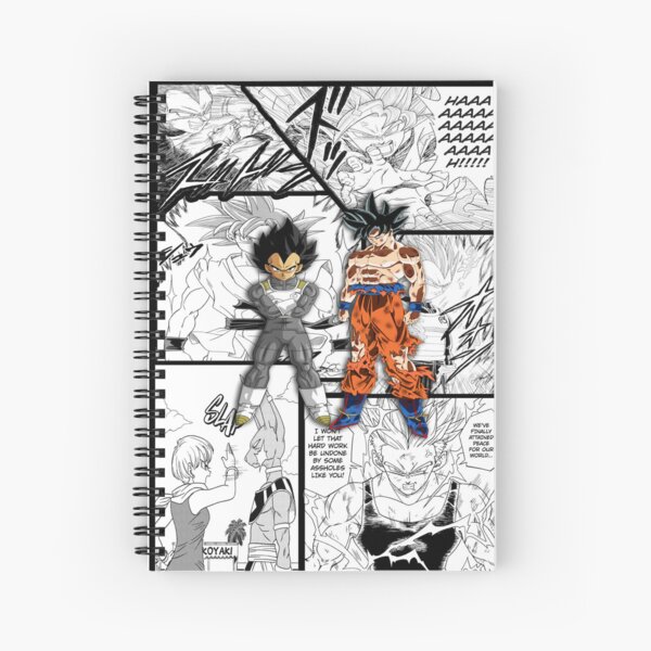 Dragon Ball Super Manga Panels Spiral Notebook for Sale by Kakarot02