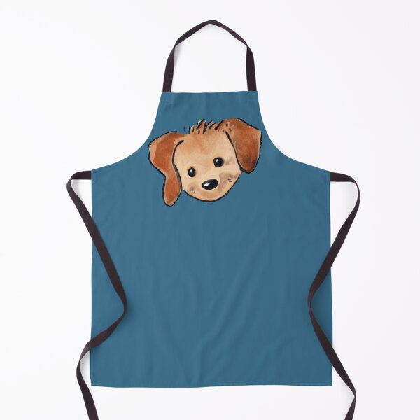 Item preview, Cute puppy head illustration designed and sold by ODINDISA.