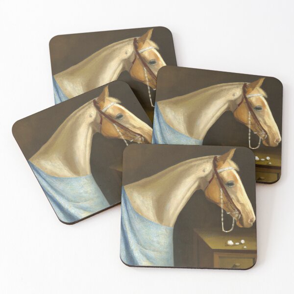 Item preview, "A horse with a pearl earring" by Johannes Vermeer designed and sold by nanlos.