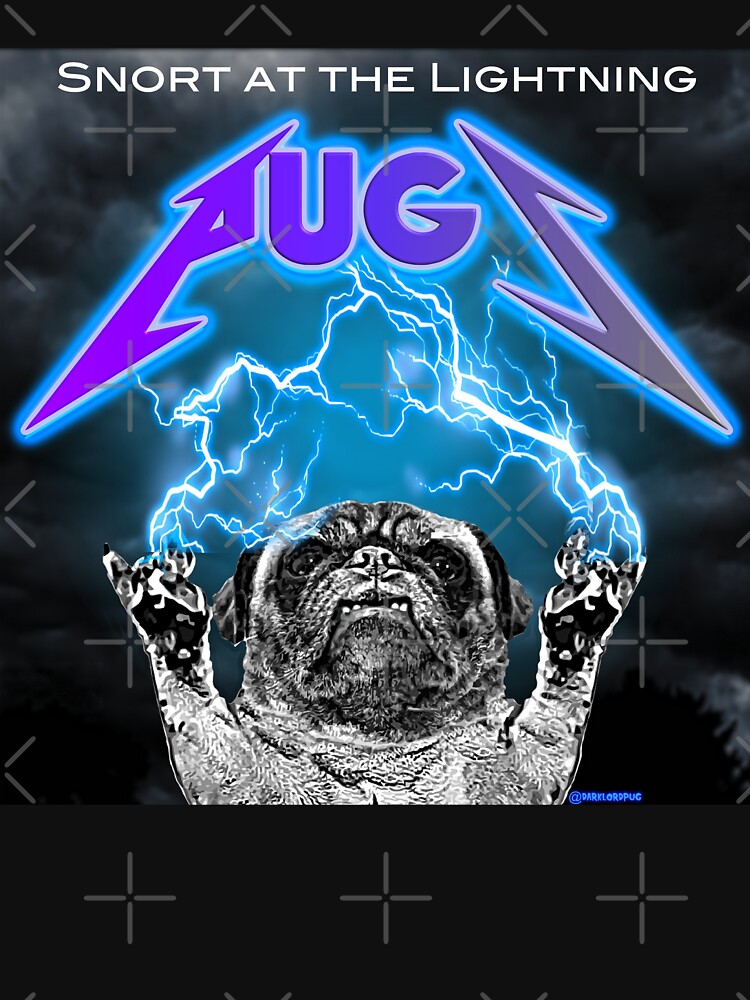 Snort at the Lightning by darklordpug