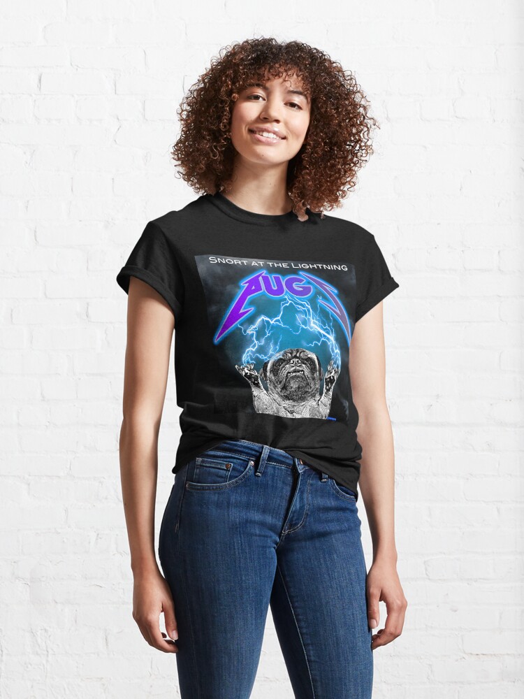 Alternate view of Snort at the Lightning Classic T-Shirt