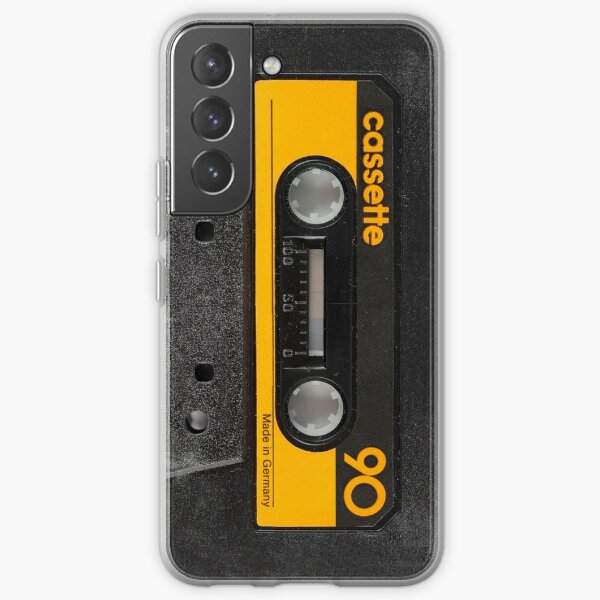 Cassette Yellow (Phone Case) Samsung Galaxy Soft Case