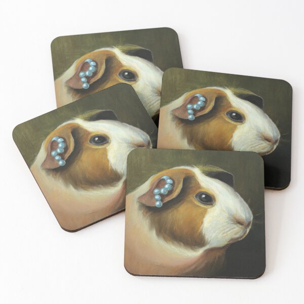 Item preview, "A hamster with a pearl earring" by Johannes Vermeer designed and sold by nanlos.
