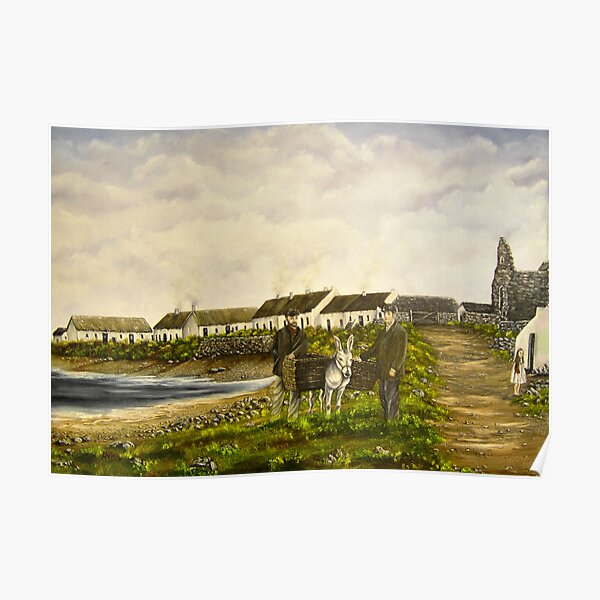 "Those were the days - Scattery Island, County Clare, Ireland" Poster