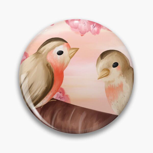 Item preview, Songbirds in Spring designed and sold by DancingFoxArt.