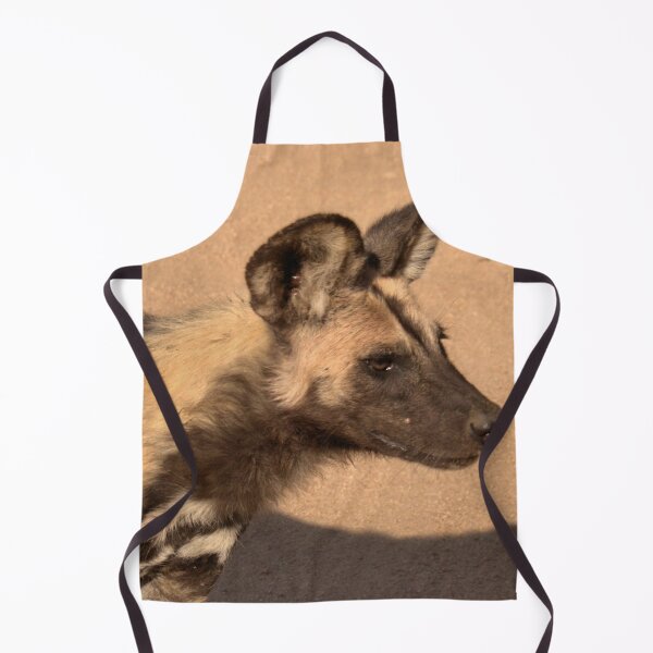 Item preview, IN PROFILE - Lycaon pictus – WILD DOG – WILDE HOND [ ENDANGERED SPECIES] designed and sold by Magriet Meintjes.