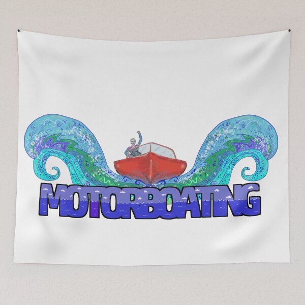 Item preview, We Love Motorboating designed and sold by loganferret.
