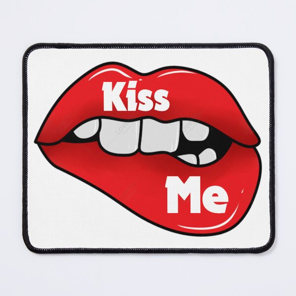 Item preview, Kiss me sexy lips, red lips,,,  designed and sold by Chakilogy.