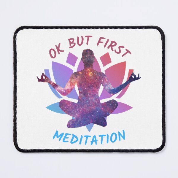 Item preview, Ok But First Meditation designed and sold by Shopaholicer.