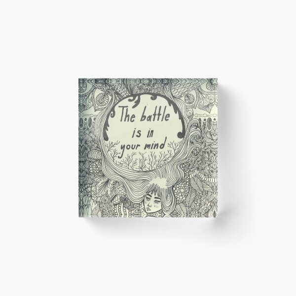 Item preview, The battle is in your mind designed and sold by Memoryhouse.