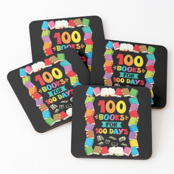 Item preview, 100 books for 100 days of school teacher student designed and sold by biagileino1.