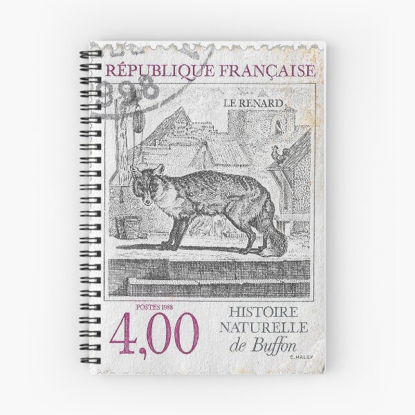 Item preview, 1988 French Stamp of the Fox designed and sold by yousufi.