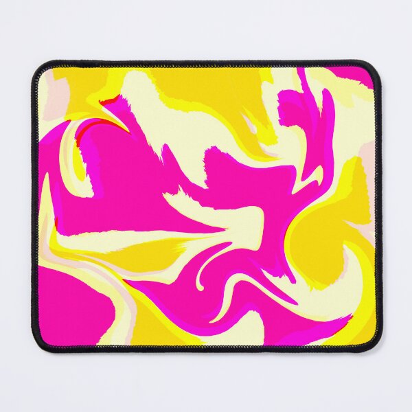 Item preview, Hot Pink, Fushia, Yellow and Light Yellow, Baby Yellow Marble Pattern Design designed and sold by theprintedclub.