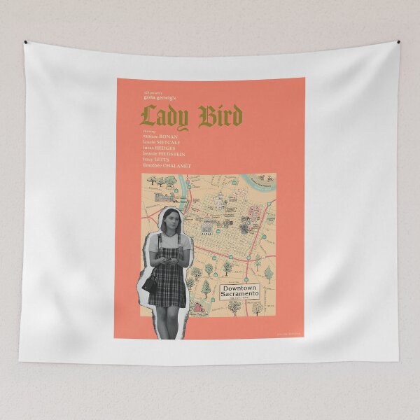 Item preview, LADY BIRD (2017)  Poster designed and sold by capecakatsx.