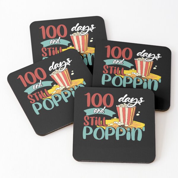 Item preview, 100 Days And Still Poppin Palomitas de maíz 100th Day Niños Niñas Niños designed and sold by biagileino1.