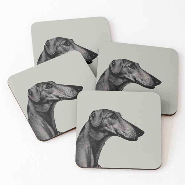 Item preview, Dignified Greyhound Art designed and sold by ODINDISA.