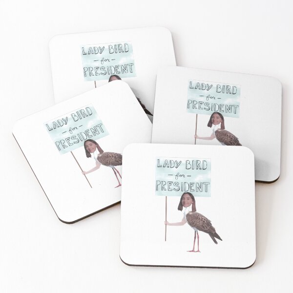 Item preview, Lady Bird for President Poster designed and sold by capecakatsx.