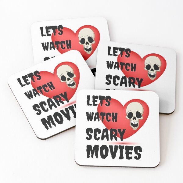 Item preview, Lets Watch Scary Movies pretty Classic  designed and sold by maraishntg.