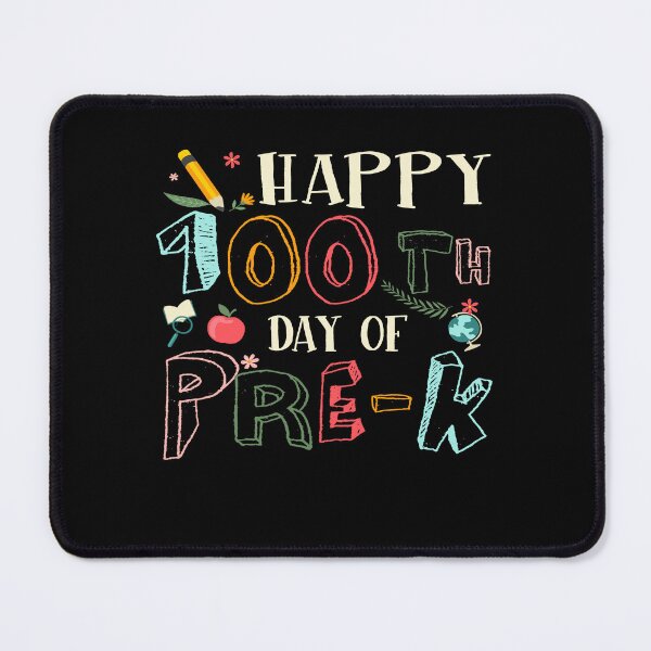 Item preview, 100 Days Of Pre K Teacher And Student Teacher Boy Girl designed and sold by biagileino1.