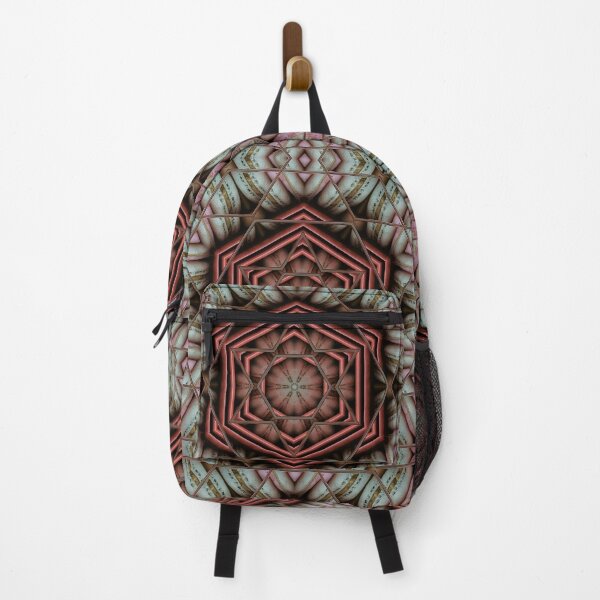 Item preview, triangular kaleidoscopic floral pattern and macaroon design designed and sold by mister-john.