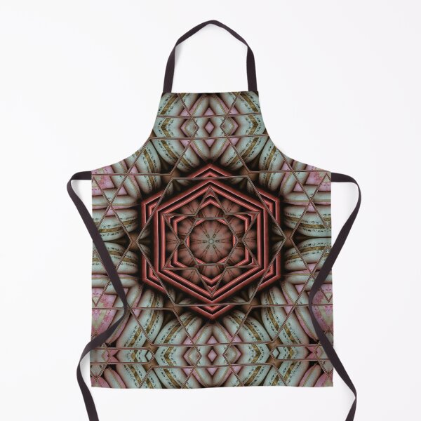 Item preview, triangular kaleidoscopic floral pattern and macaroon design designed and sold by mister-john.