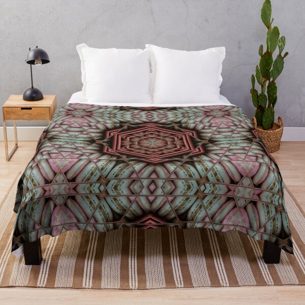 Item preview, triangular kaleidoscopic floral pattern and macaroon design designed and sold by mister-john.