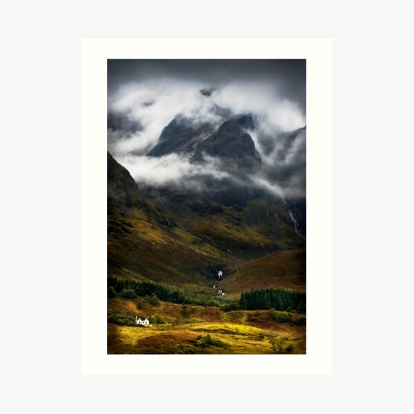 Blaven and Malevolent Weather Isle of Skye Scotland. Art Print