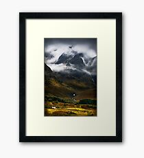 Blaven and malevolent weather. Isle of Skye, Scotland. Framed Print