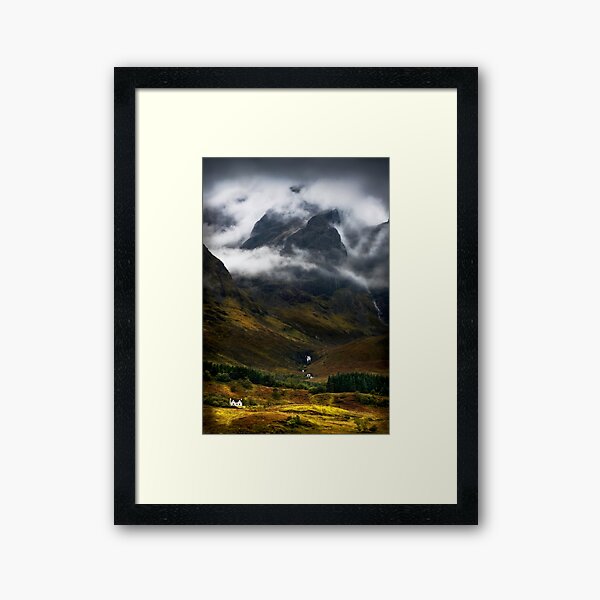 Blaven and Malevolent Weather Isle of Skye Scotland. Framed Art Print