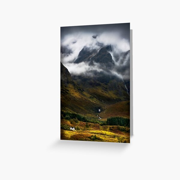 Blaven and Malevolent Weather Isle of Skye Scotland. Greeting Card