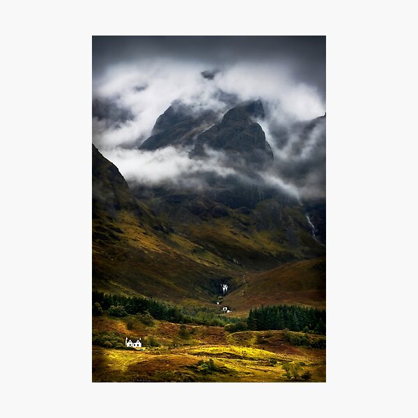Blaven and Malevolent Weather Isle of Skye Scotland. Photographic Print