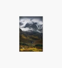 Blaven and malevolent weather. Isle of Skye, Scotland. Art Board