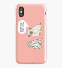 pug's love iPhone Case