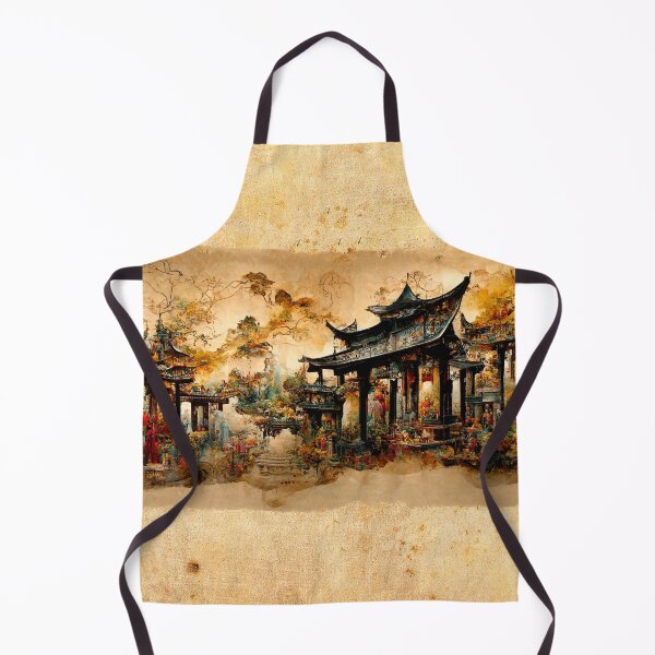Item preview, Antique Chinese Digital Scroll designed and sold by NTxPhotography.
