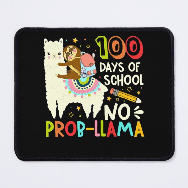 Item preview, 100 Days Of School 100 Days Of School No Prob-llama designed and sold by biagileino1.