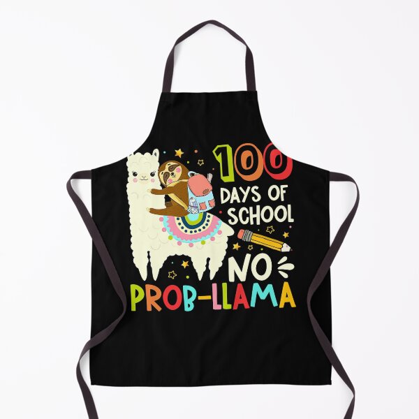 Item preview, 100 Days Of School 100 Days Of School No Prob-llama designed and sold by biagileino1.