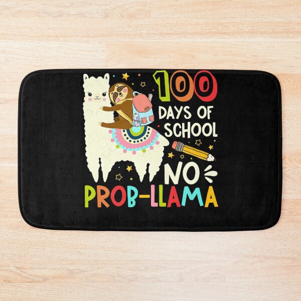 Item preview, 100 Days Of School 100 Days Of School No Prob-llama designed and sold by biagileino1.