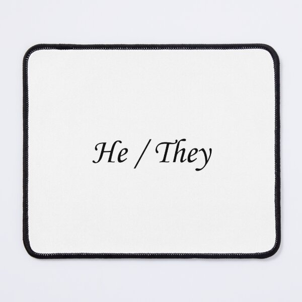 Item preview, Pronounces He/They designed and sold by BestQuest.