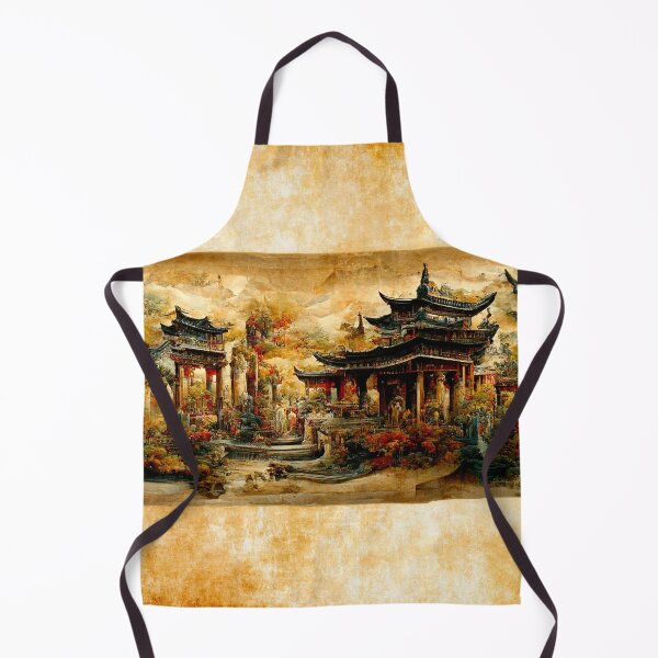 Item preview, Antique Chinese Digital Scroll designed and sold by NTxPhotography.